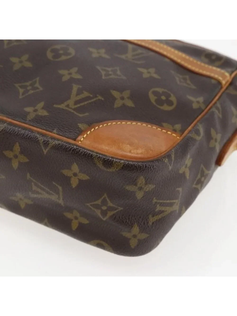 Authentic LOUIS VUITTON Monogram Trocadero 30 Shoulder Bag M51272 LV - Picture 6 of 16